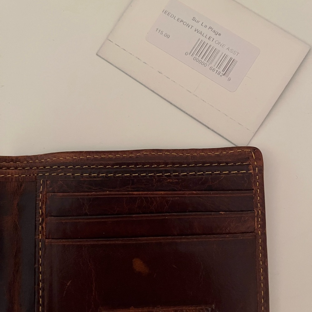 NWT Red and Blue Striped Smathers & Branson Wallet - Picture 3 of 3